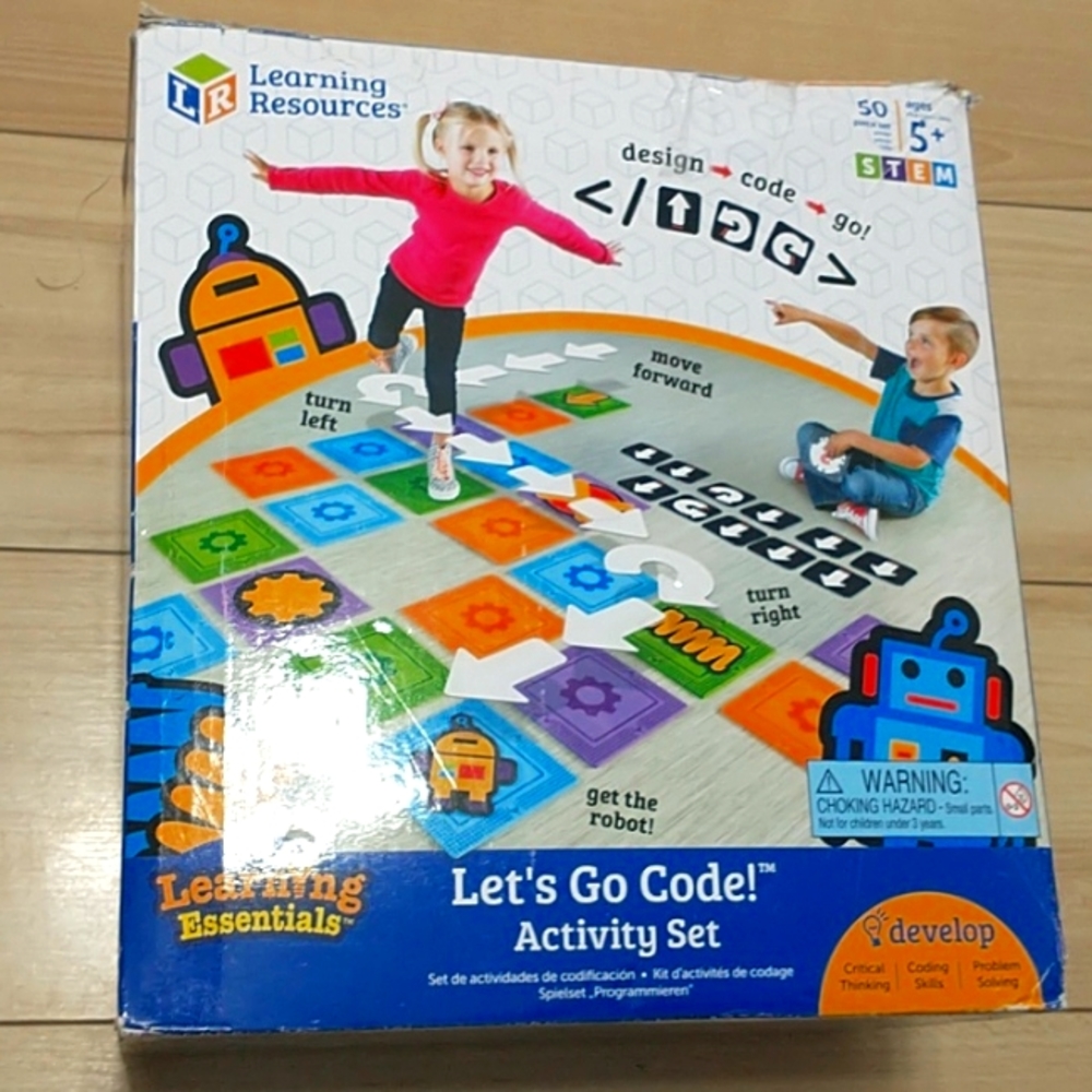 Learning resources let's go code activity set